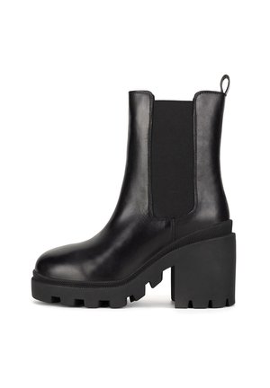 MOANA - Stivaletti con plateau - black