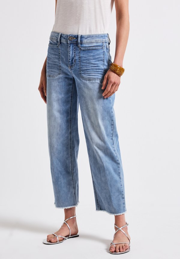 Jeans Straight Leg - blau