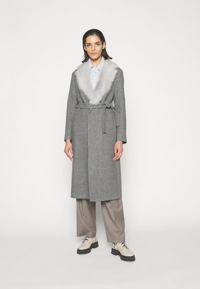 STUDIO ID JENNI COAT WITH COLLAR - Κλασικό παλτό - grey
