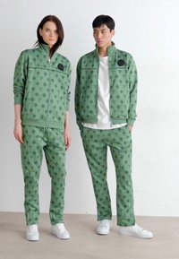 Carlo Colucci TRACKSUIT JACKET UNISEX - Cipzáras pulóver - light green