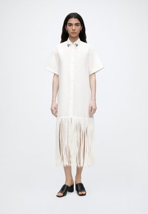 Pinko AVIGLIANO  - Robe chemise - bianco/biancaneve