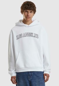 Mister Tee LOS ANGELES FLUFFY - Luvtröja - white