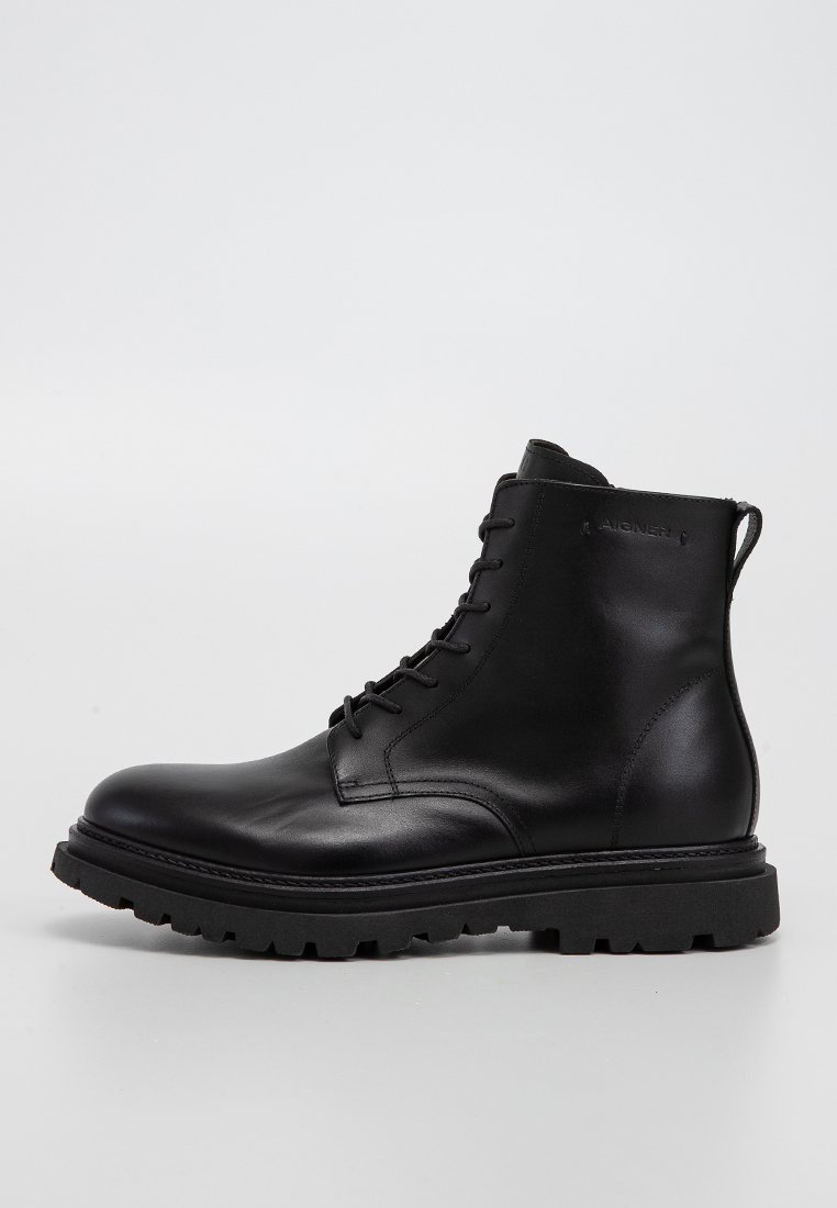 aigner Veterboots zwart