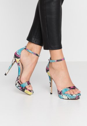 Sandali con tacco - blue