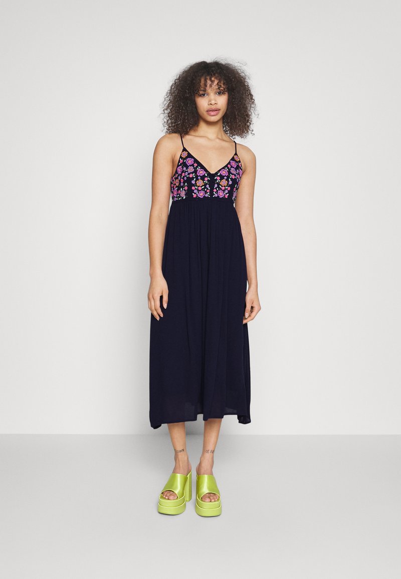 YAS Tall YASMICHELLA STRAP DRESS Day dress navy blazer/dark blue