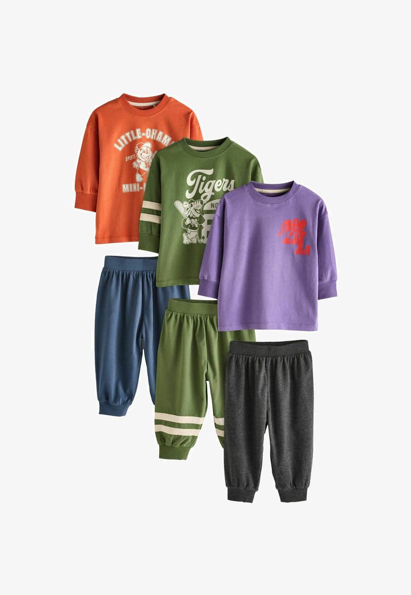 Next 3 PACK REGULAR FIT SET - Nattøj sæt - multi bright varsity