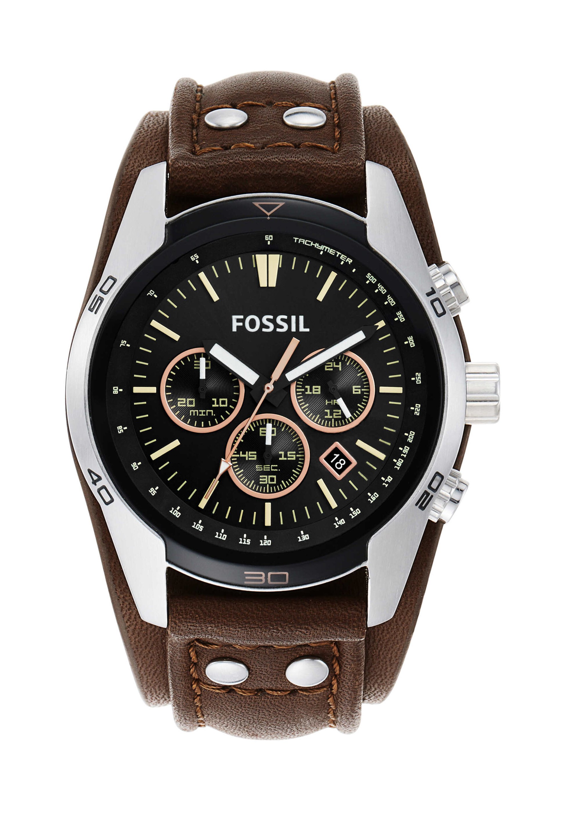 Fossil Chronograph brown/braun Zalando
