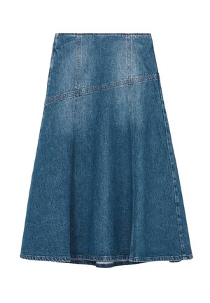 REGULAR FIT - FEE PANELLED  - Fustă în formă de A - indigo