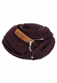 Knit Factory LUNA - Sjaal - aubergine