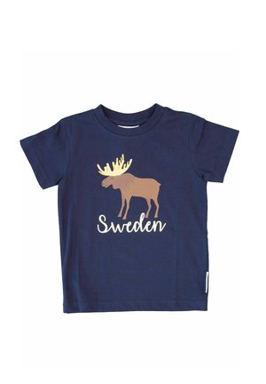 MOOSE  - Print T-shirt - dark blue