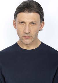 Schott PULL - Sweatshirt - bleu marine