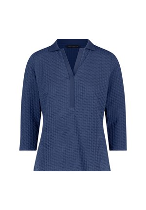 Betty Barclay, BETTY BARCLAY MIT STRUKTUR BASIC SHIRT - Polo - iris blue
