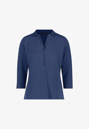 Betty Barclay, BETTY BARCLAY MIT STRUKTUR BASIC SHIRT - Polo - iris blue