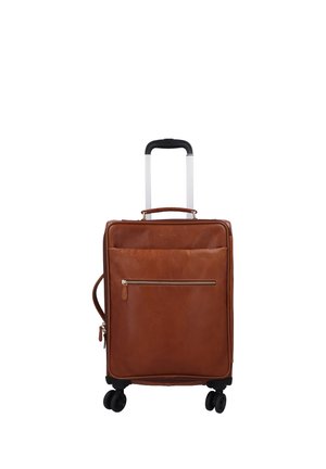 Gusti Leder, ASIA - Wheeled suitcase - honigbraun