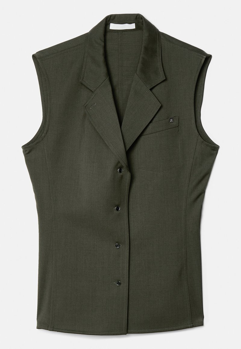 Helmut Lang Bodywarmer olijfgroen