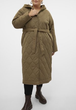 VMCSASHA LONG COAT - Wintermantel - capers