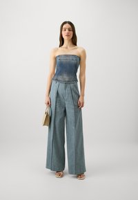Diesel DE VILLE - Top - blue denim