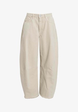 AllSaints JETT BARREL - Vaqueros boyfriend - white