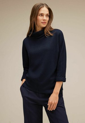 Street One Strickpullover - blau