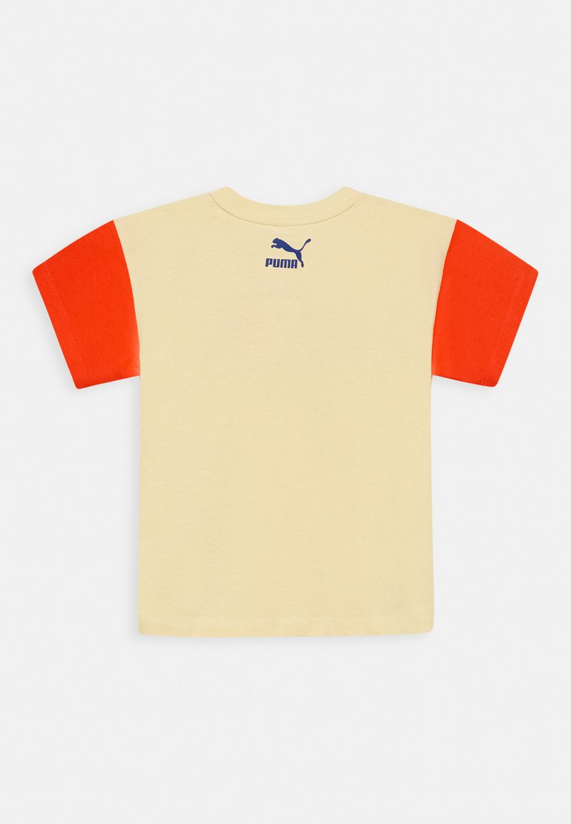 Kinder Shirts | Puma PUMA TINY COLORBLOCK TEE UNISEX T-Shirt print anise flower/hellgelb - BY59450 Kinder Shirts | Puma PUMA TINY COLORBLOCK TEE UNISEX T-Shirt print anise flower/hellgelb - BY59450
