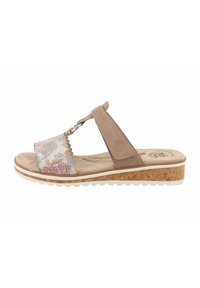 Softrelax Mädchen Zehentrenner Pantolette - Glitzer Rose Design Mit Verstellbarer Schnalle