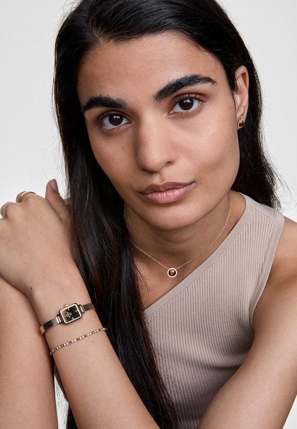 CLASSIC TENNIS BRACELET HONEY COMBO GOLD - Armband