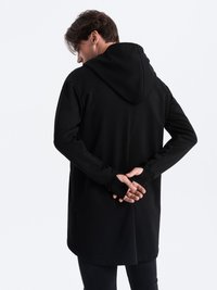 Ombre NANTES - Felpa con zip - black