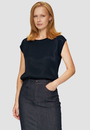 s.Oliver BLACK LABEL T-shirt basic - navy