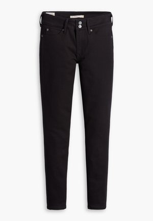 DOUBLE BUTTON - Jeans Skinny Fit - night is black