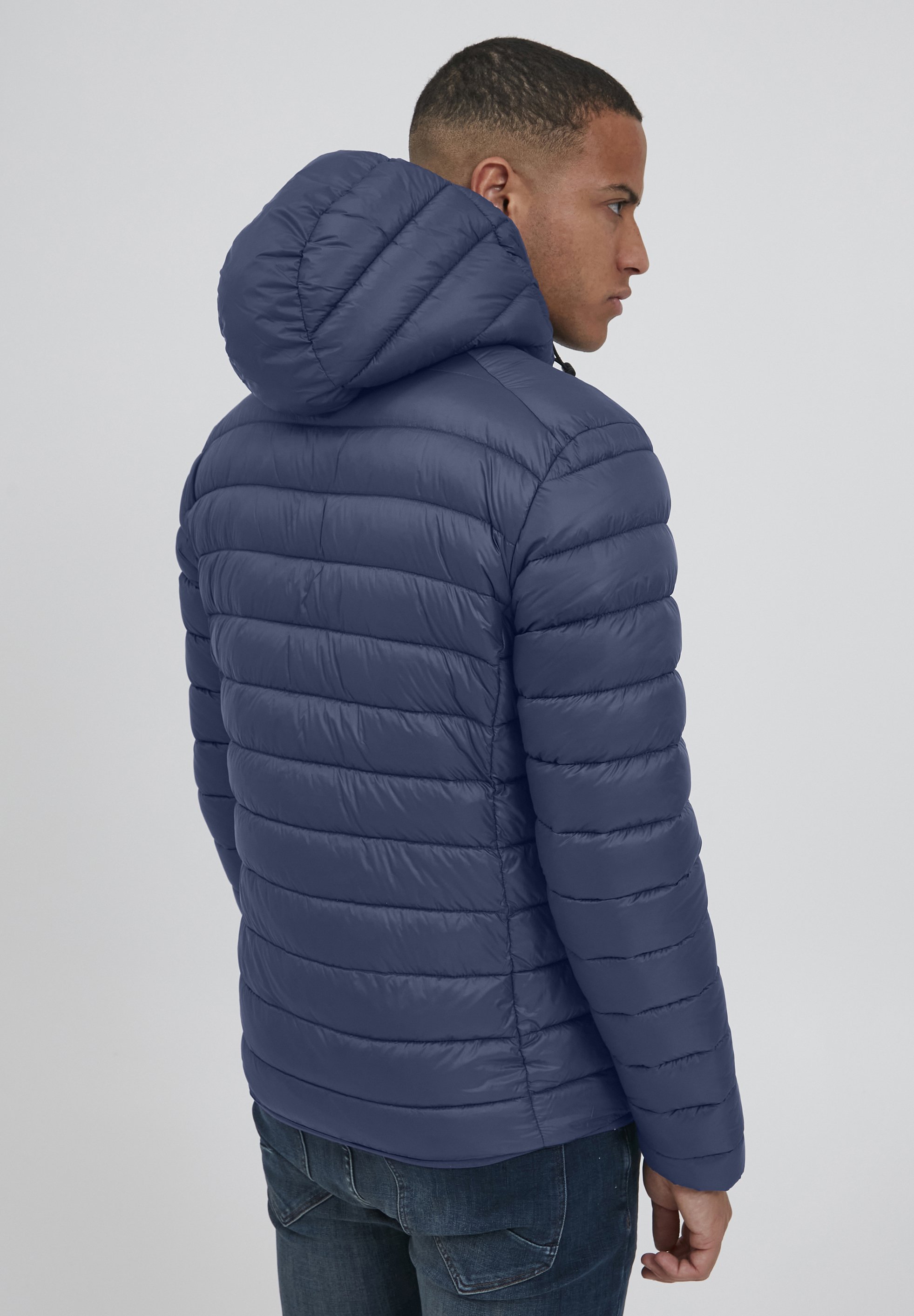 criminal damage chevron puffer jacket