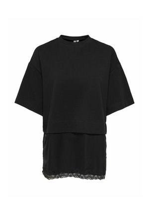ONLY, TOP ONLMEXA TOP - Print T-shirt - black