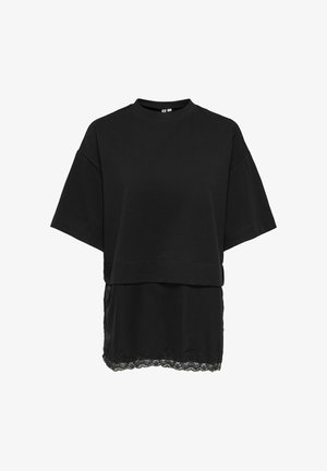 ONLY, TOP ONLMEXA TOP - Print T-shirt - black
