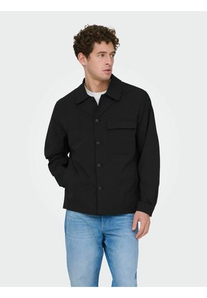 OVERSHIRT ONSGERETH  - Veste légère - black