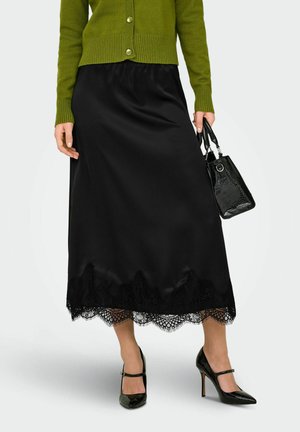 ONLBELLA - A-snit nederdel - black