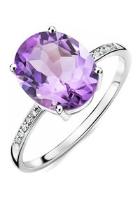 DIAMANT L'ÉTERNEL - AMETHYST - Ring - white Miniatuurafbeelding 1