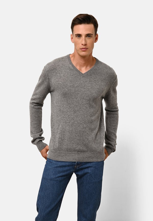 Strickpullover - flanelle chiné