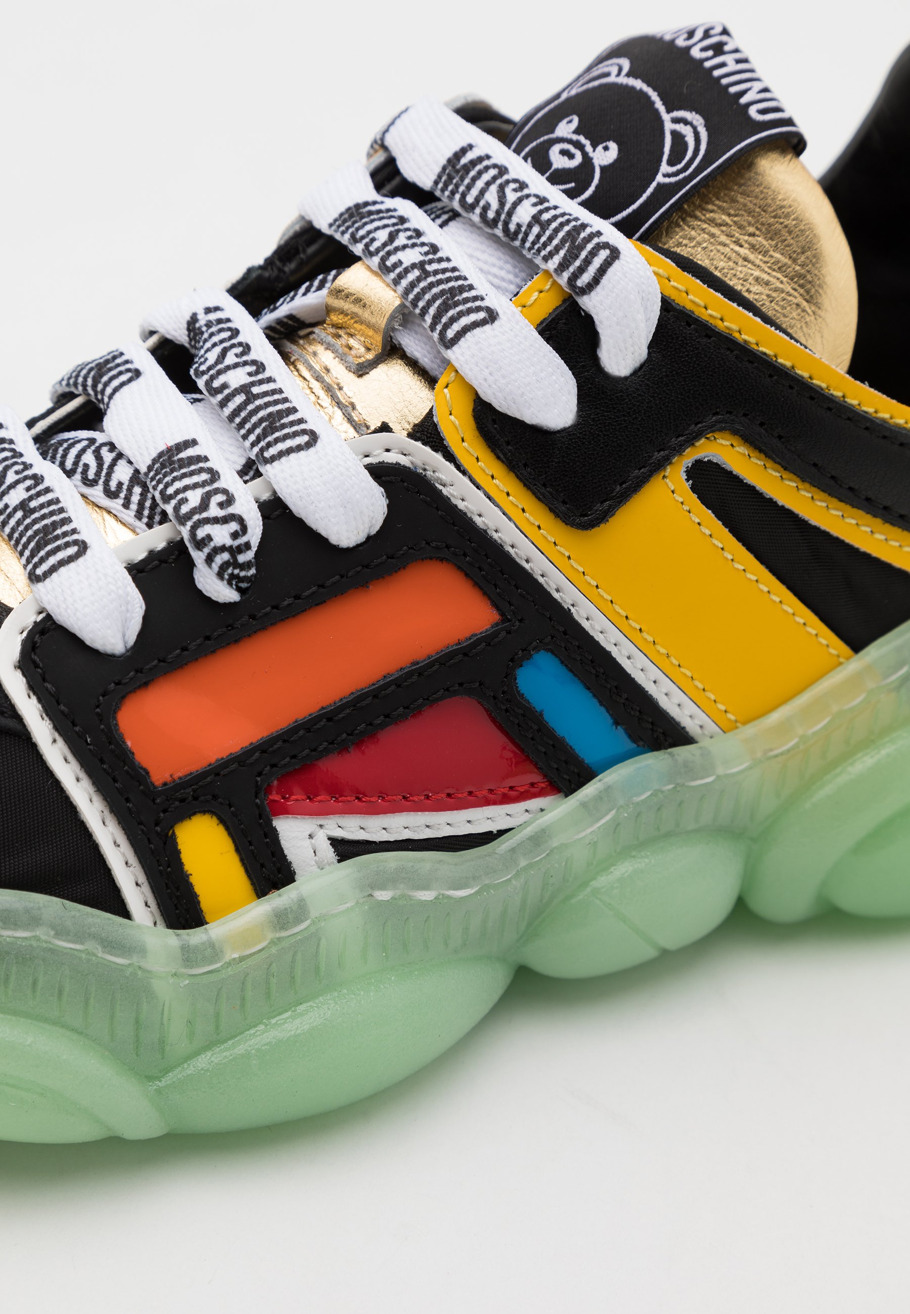 moschino multicolor sneakers