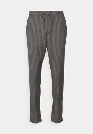 Only & Sons, ONSLINUS TAP STRIPE PANT - Püksid - medium grey melange