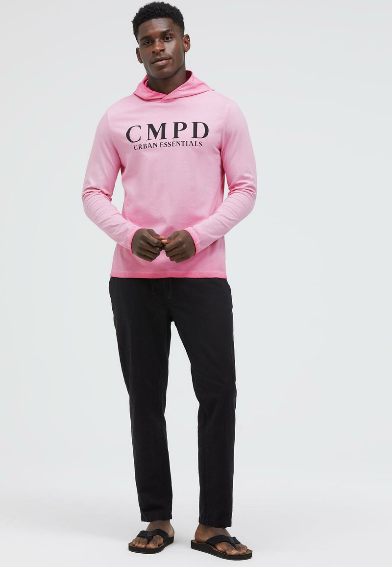 Zalando Camp David Pullover Herren Pink Camp David CAMP DAVID KAPUZENSHIRT  MIT CMPD PRINT Langarmshirt
