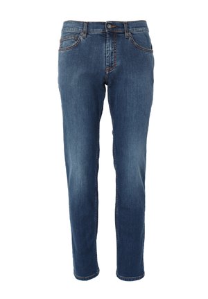 Harmont & Blaine 5 TK BASICO NARROW - Jeans a sigaretta - blu scuro