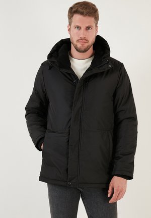 Winterjacke - black