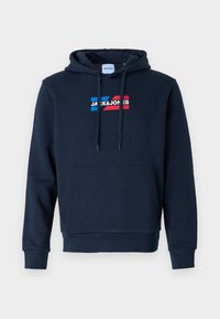 ECORP GRAPHIC HOOD NOOS - Sweatshirt - sky captain