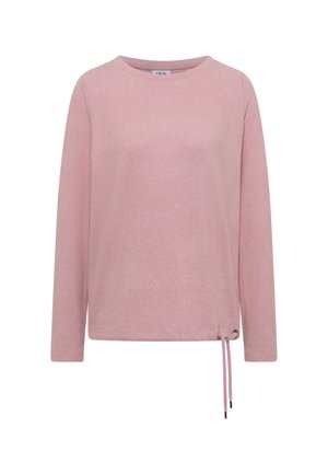 Cecil, LANGARM SHIRT MIT BOAT NECK UND TUNNELZUG - Longsleeve - velvet rose melange