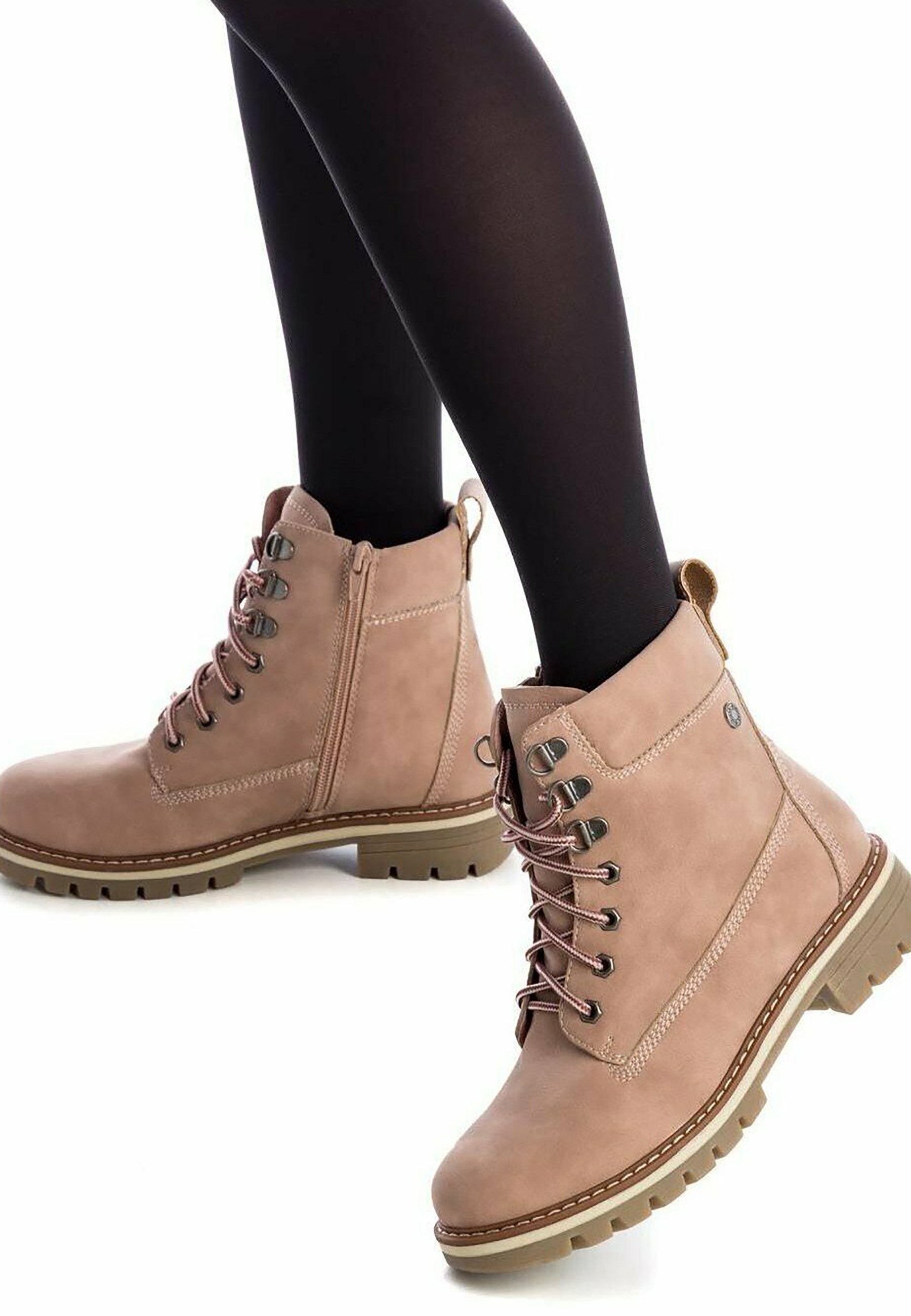 Refresh Botines con cordones - nude - Zalando.es
