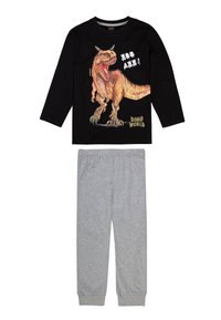 NAME IT Jungen Nachtwäsche Set Agave Green | Dino Rib Noos Pyjama