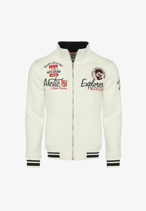 CARISMA, PREMIUM - Sudadera con cremallera - weiß