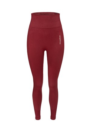 Carpatree ALLURE SEAMLESS - Leggings - burgundy