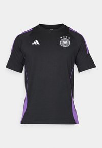 DEUTSCHLAND DFB TEE - Majica kratkih rukava s printom - black