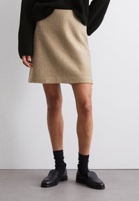 Marc O'Polo SHORT LENGTH - A-Linien-Rock - melted nougat