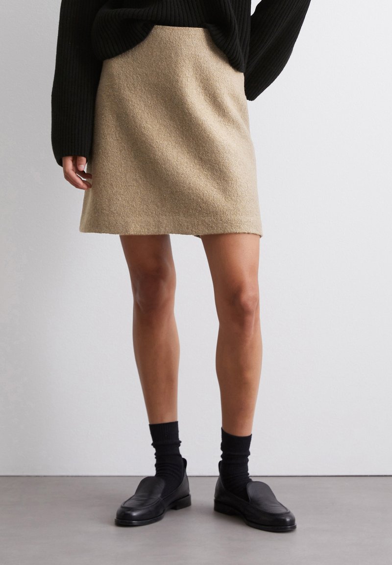 Marc O'Polo SHORT LENGTH - A-Linien-Rock - melted nougat